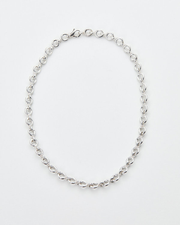 Luz Oritz Park Chain Necklace - Sterling Silver Luz Oritz Park Chain Necklace - Sterling Silver