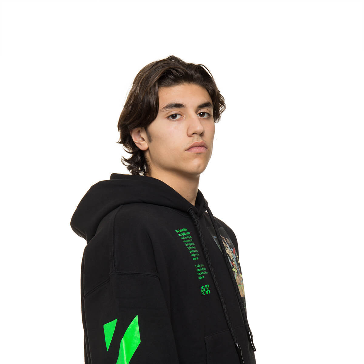 OFF-WHITE Pascal Painting hoodie - black | Garmentory