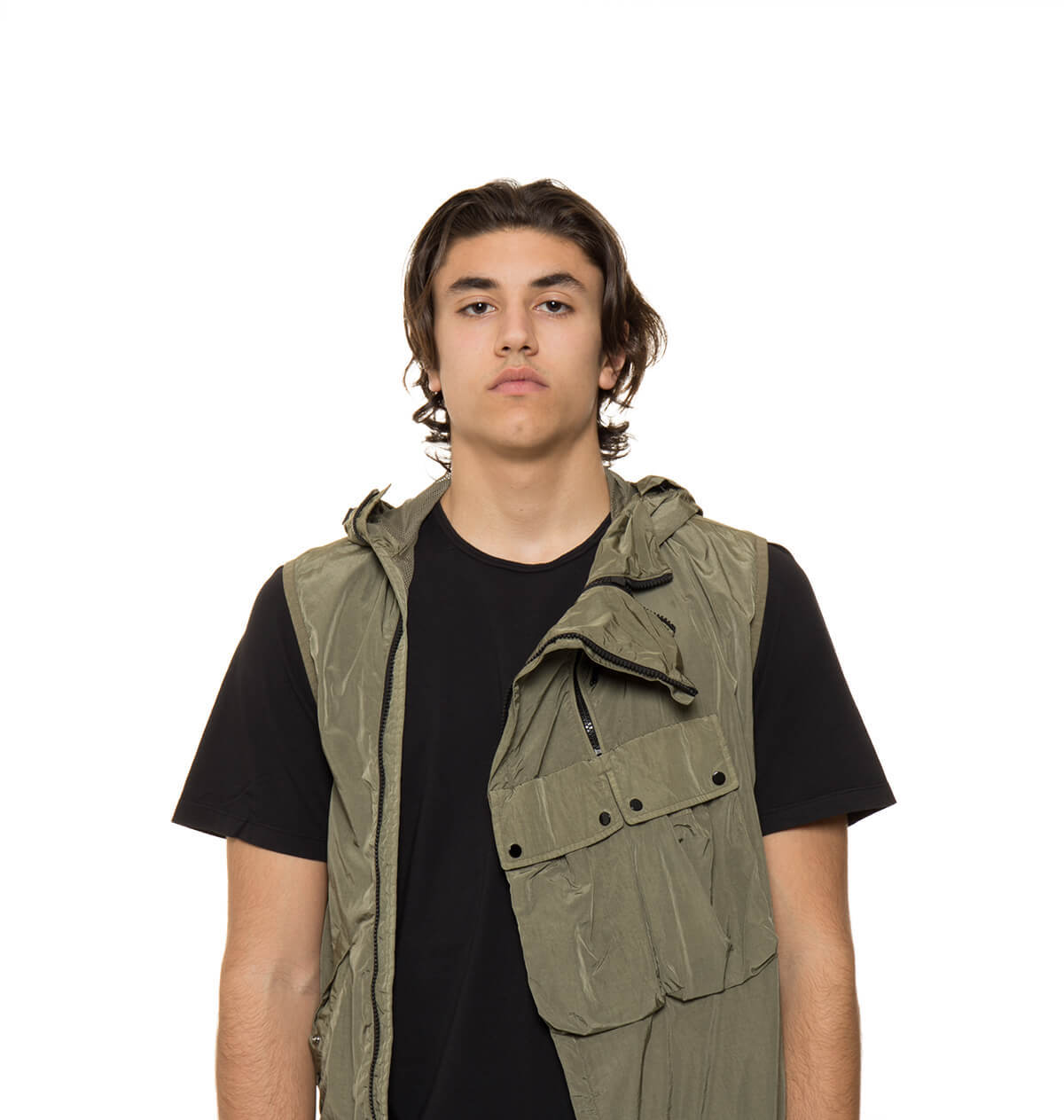 C.P. COMPANY vest - green | Garmentory
