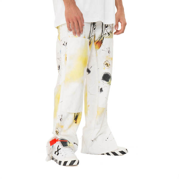OFF-WHITE Futura Abstract Carpenter Pants OFF-WHITE Futura Abstract Carpenter Pants