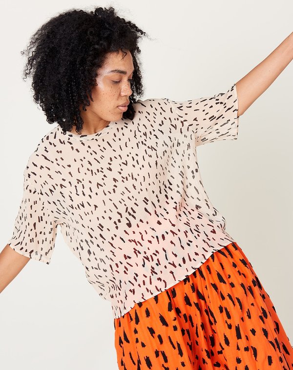 Anntian Softi T-Shirt - Rain Print Anntian Softi T-Shirt - Rain Print