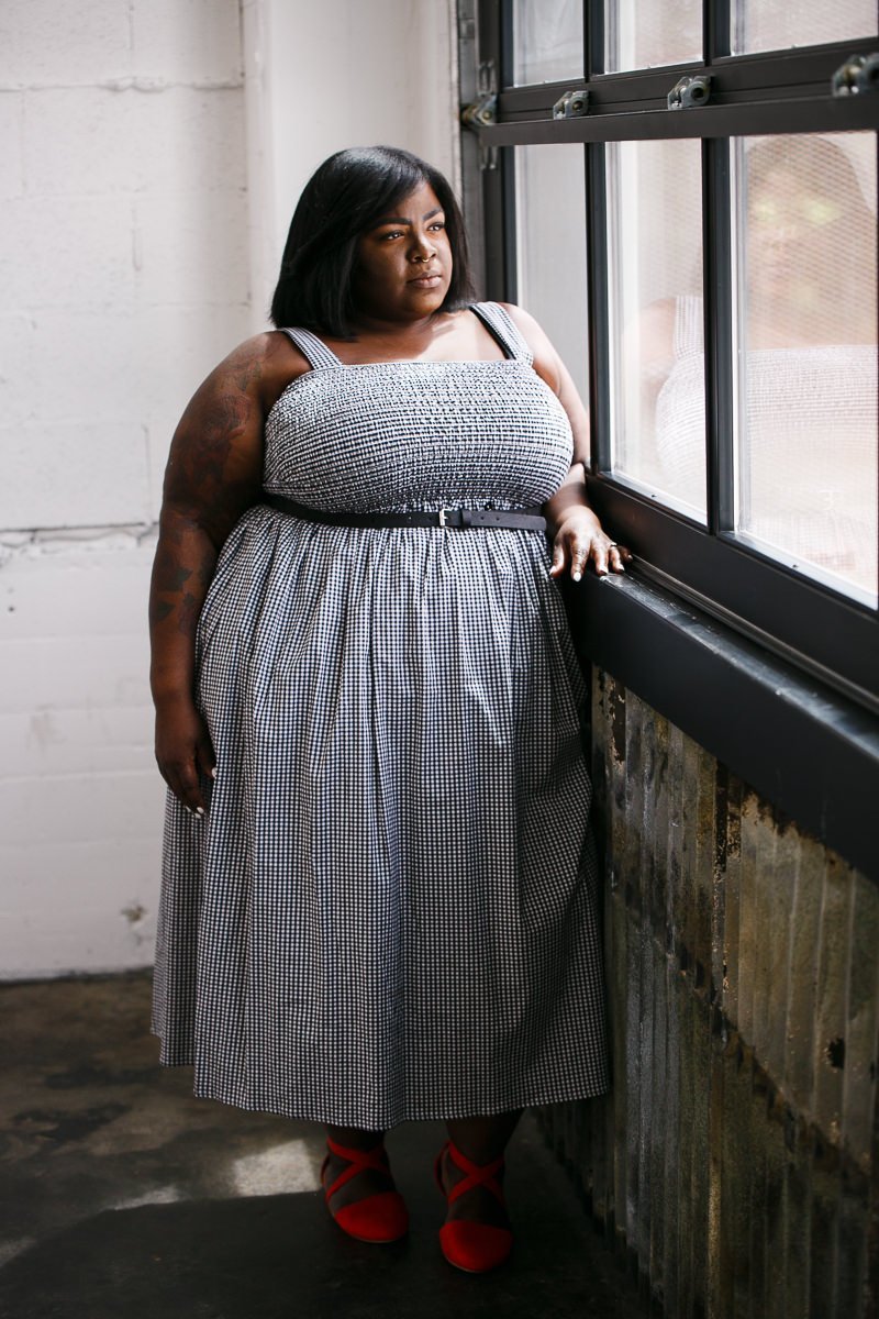 Altar Houseline Midi Summer Dress - Gingham