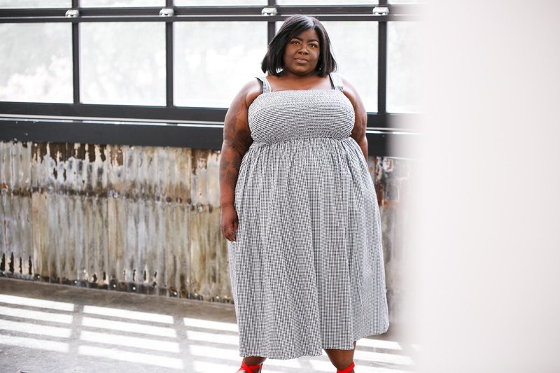 Altar Houseline Midi Summer Dress - Gingham