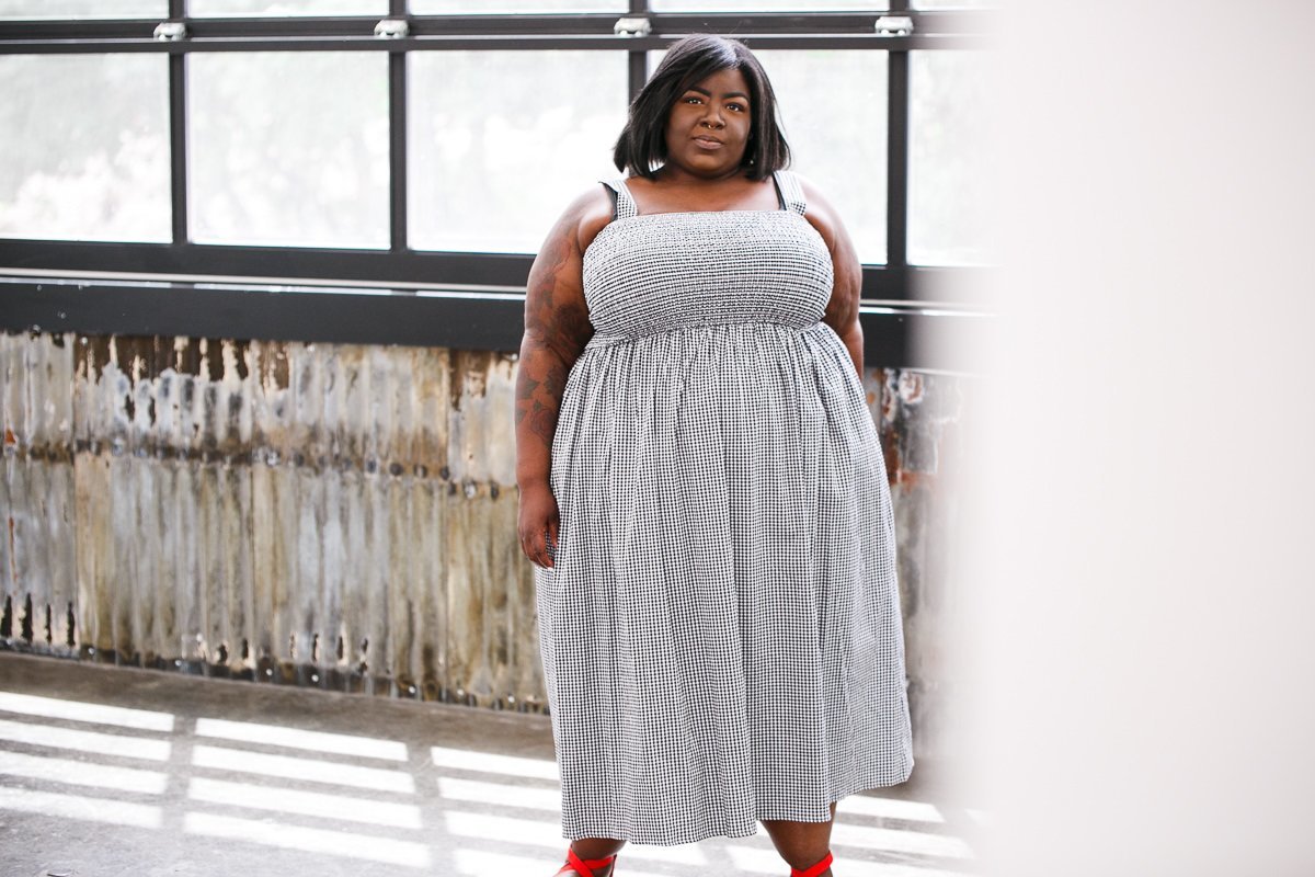 Altar Houseline Midi Summer Dress - Gingham - Image 6 of 6