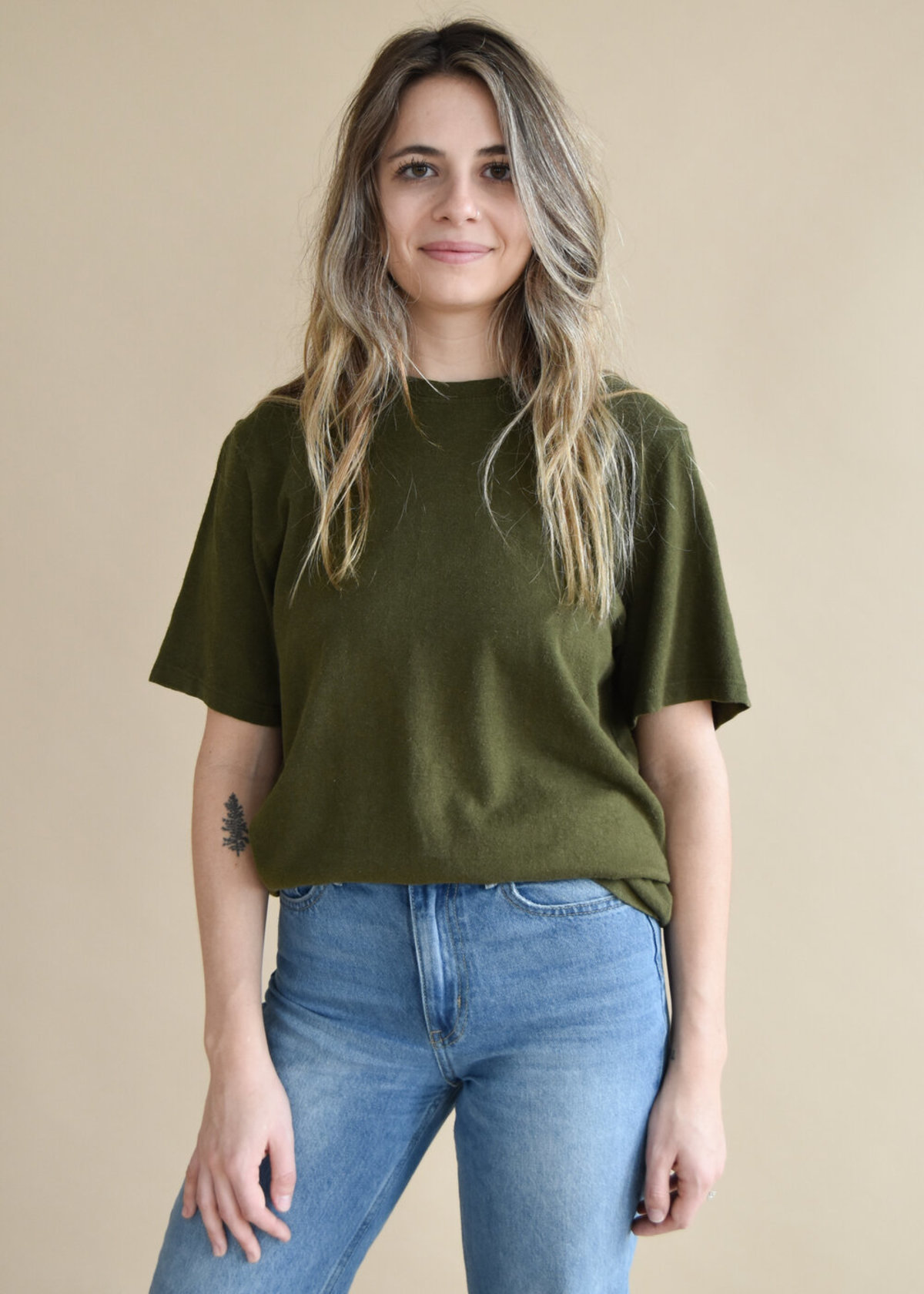 Local Shade Baja Tee - Supply Green - Image 1 of 2