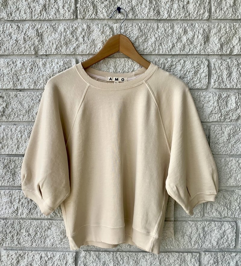 Amo Denim Puff Sleeve Sweatshirt Bare Garmentory