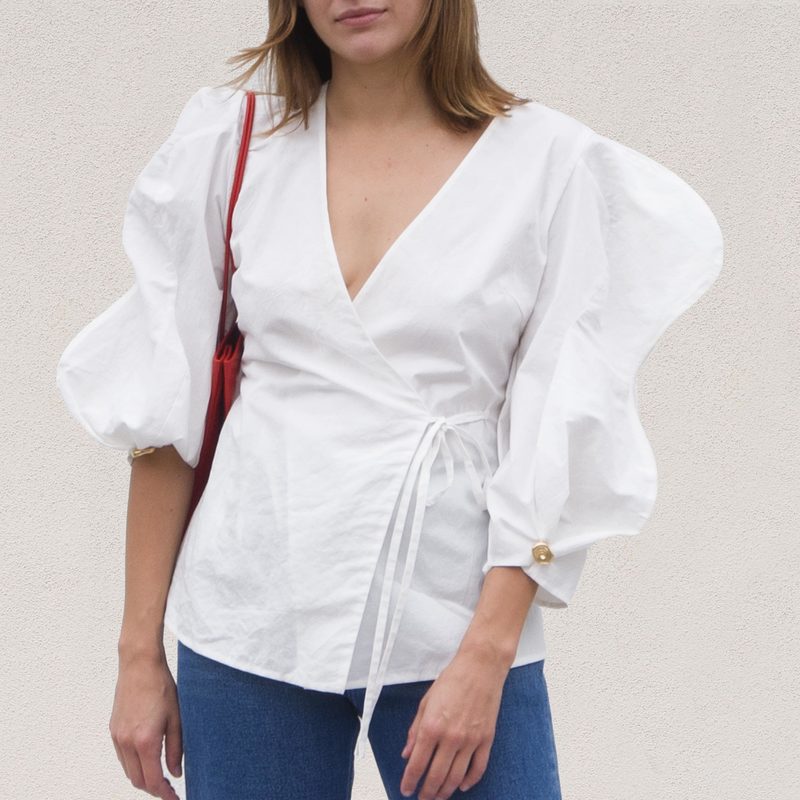 Rejina Pyo Mia Top - Cream | Garmentory