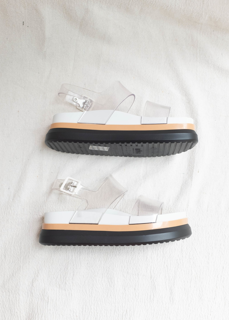 Melissa Cosmic Sandal II - White/Clear