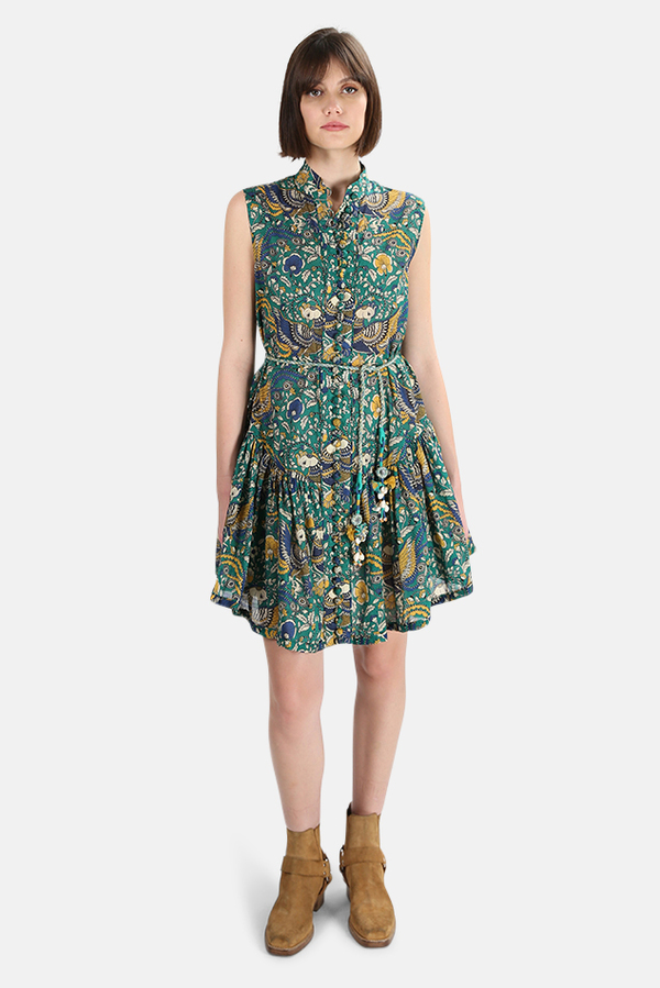 zimmermann andie drop waist mini dress Zimmermann Andie Drop-Waist Mini Dress In White - 65% Off