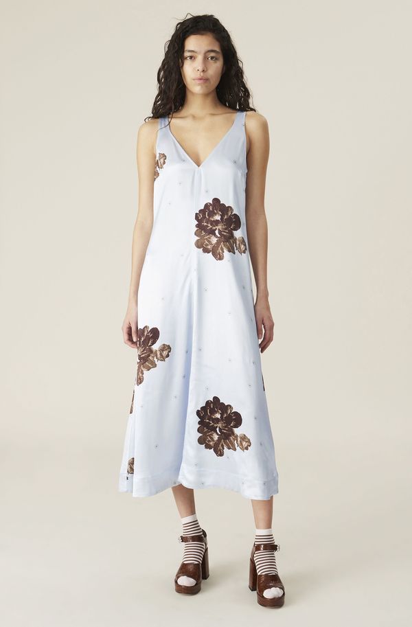 Ganni-Heavy-Satin-Dress---
