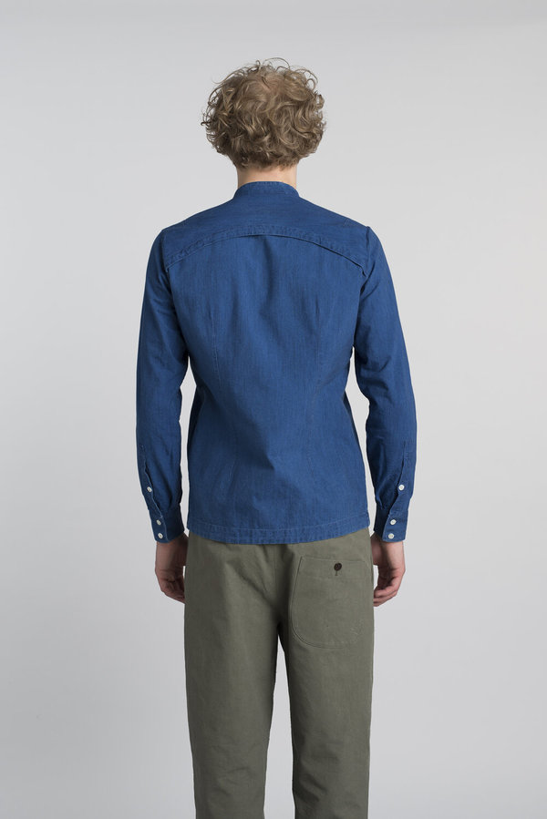 Delikatessen Confident Over Shirt - Rich Indigo Delikatessen Confident Over Shirt - Rich Indigo
