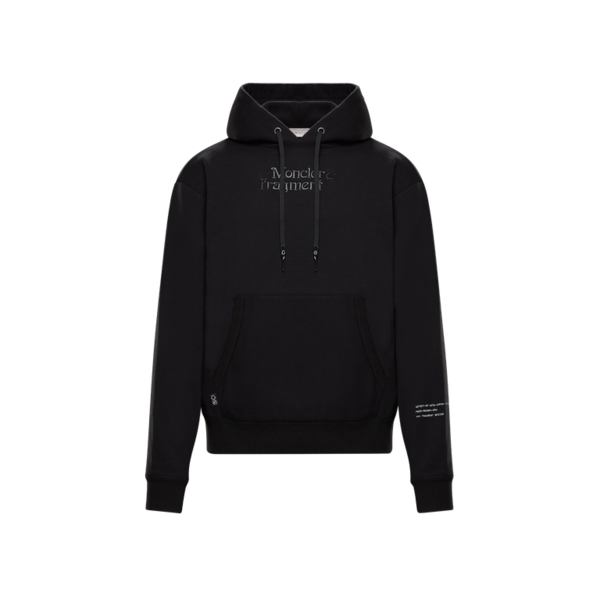 Moncler Genius 7 Moncler Fragment Hoodie Sweater - Black | Garmentory