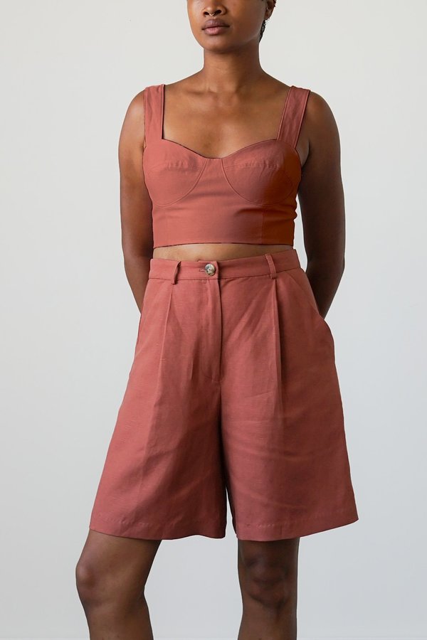 Waltz Lido Shorts - Cinnamon Waltz Lido Shorts - Cinnamon