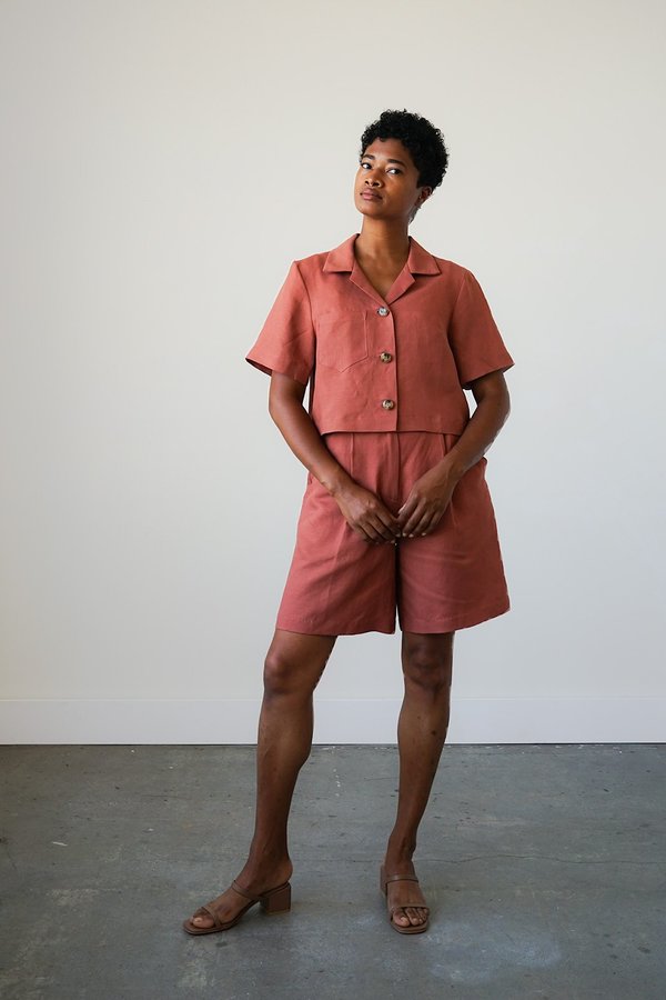 Waltz Lido Shorts - Cinnamon Waltz Lido Shorts - Cinnamon