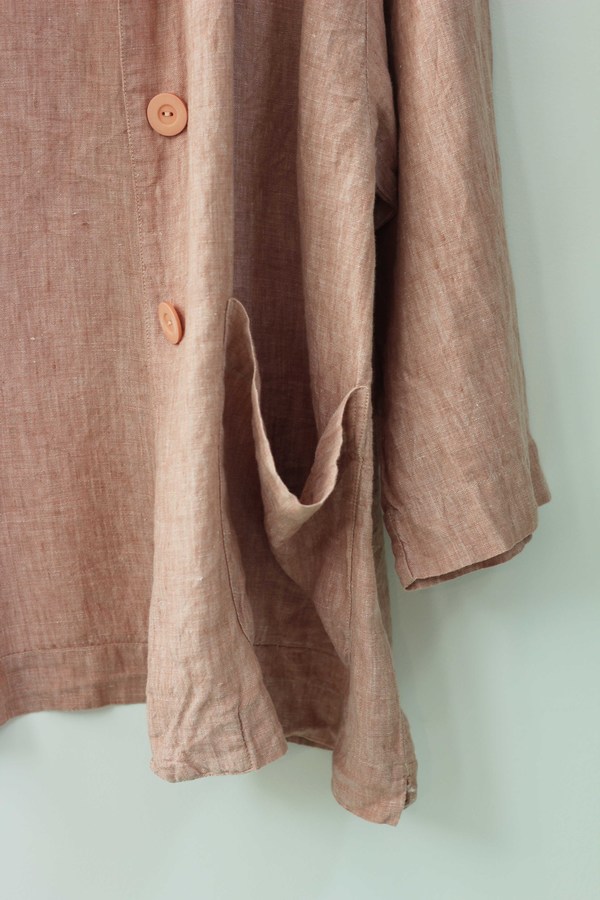 Hey Jude Vintage Dusty Rose Service Jacket Hey Jude Vintage Dusty Rose Service Jacket