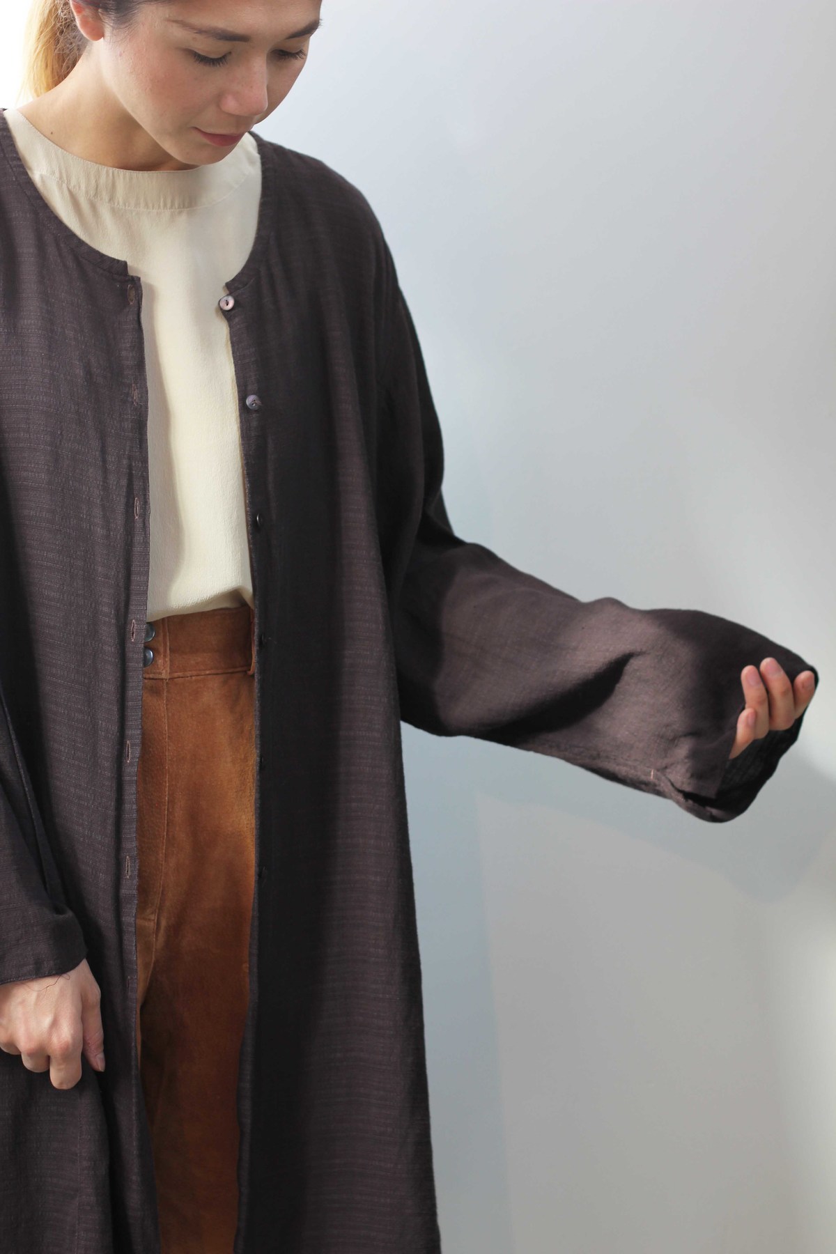 Hey Jude Vintage Gauzy Linen Tunic - Image 1 of 3