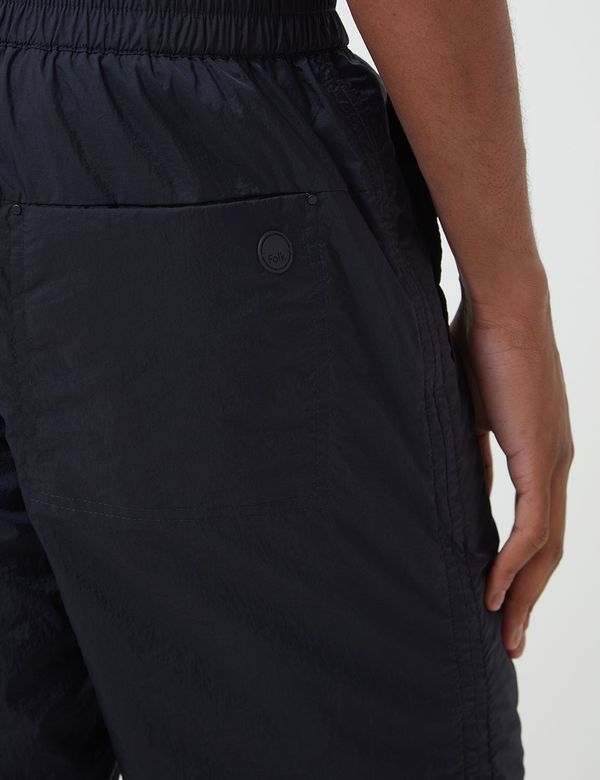 Folk Clothing Nylon Shorts - Navy Blue Folk Clothing Nylon Shorts - Navy Blue