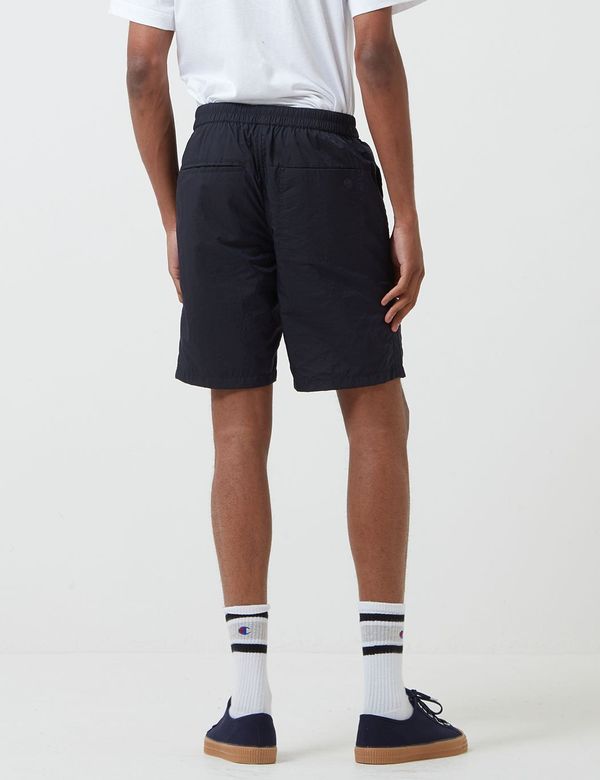 Folk Clothing Nylon Shorts - Navy Blue Folk Clothing Nylon Shorts - Navy Blue