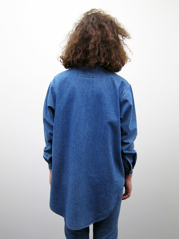 69 Stevie Shirt, Medium Denim 69 Stevie Shirt, Medium Denim