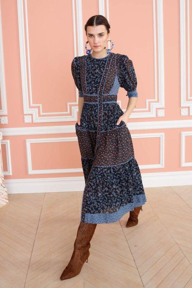 Ulla Johnson Verona Dress - Midnight | Garmentory