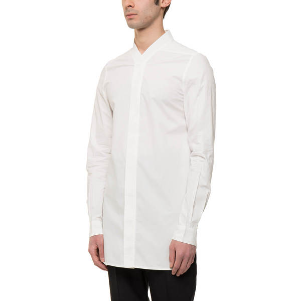 RICK OWENS Faun shirt - white | Garmentory