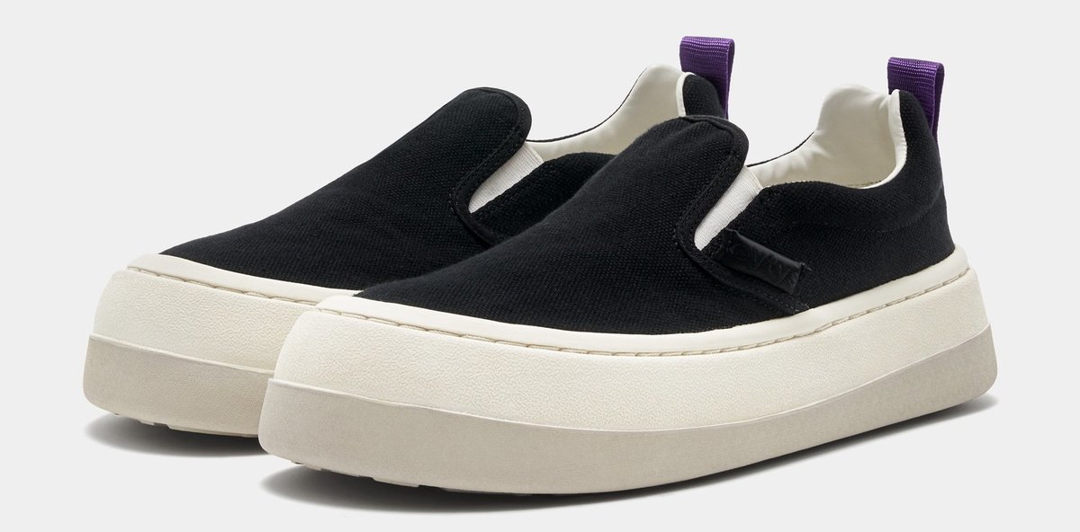 Eytys Venice Canvas Sneakers - Image 2 of 5