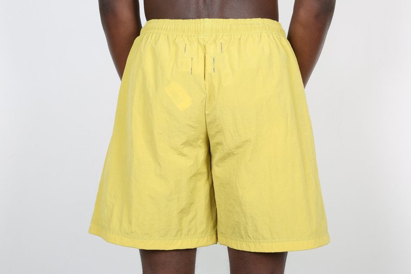 BELLWOODMADE HALF BAGGY SHORTS - MUSTARD
