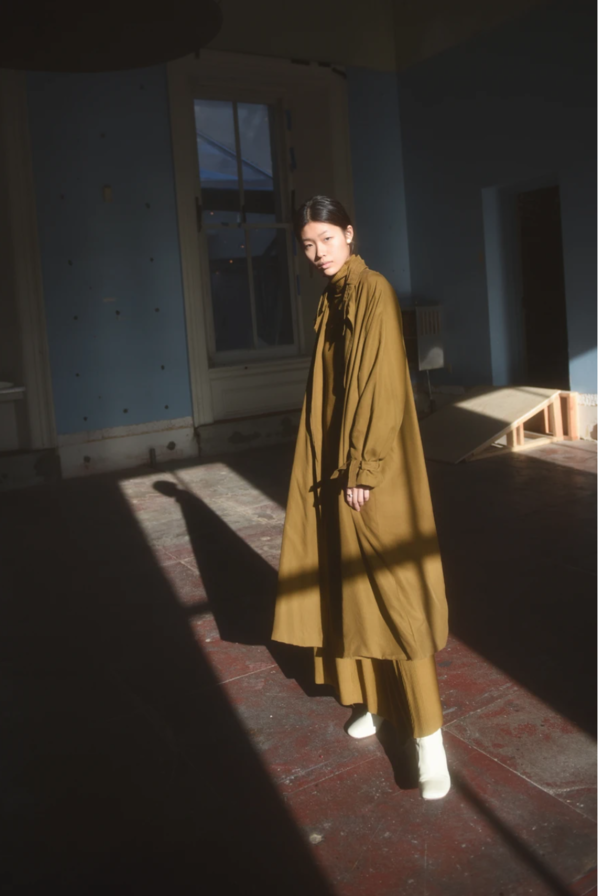 KAMPERETT LORE TRENCH COAT - CAMEL KAMPERETT LORE TRENCH COAT - CAMEL
