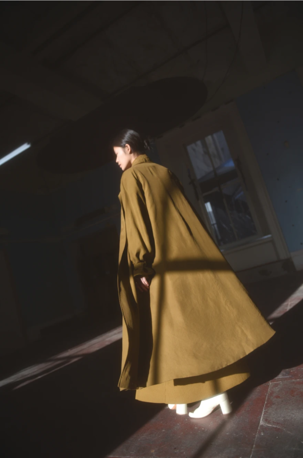 KAMPERETT LORE TRENCH COAT - CAMEL KAMPERETT LORE TRENCH COAT - CAMEL