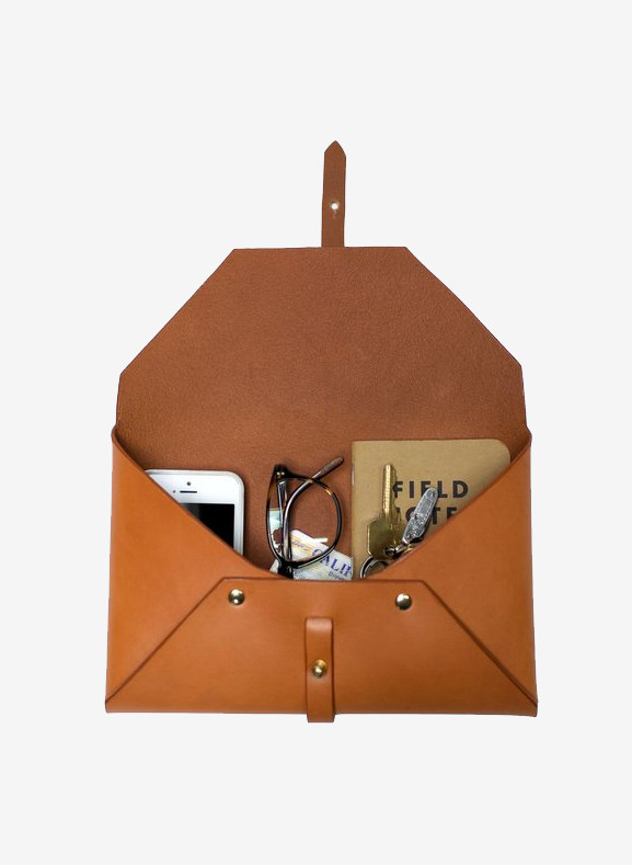 Woodlark Tan Envelope Clutch Woodlark Tan Envelope Clutch