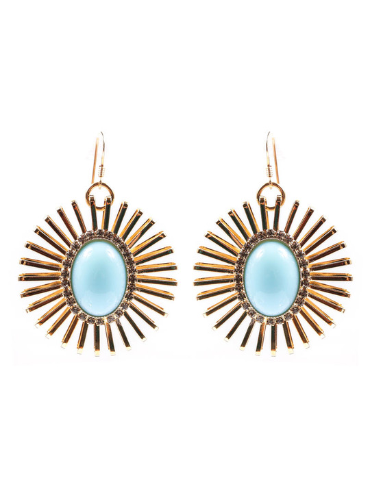 Anton Heunis Candy Store earrings in Powder Blue Anton Heunis Candy Store earrings in Powder Blue