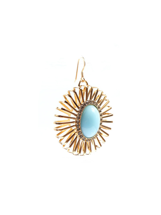 Anton Heunis Candy Store earrings in Powder Blue Anton Heunis Candy Store earrings in Powder Blue