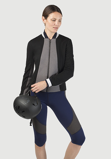 VPL Capulet Zip Jacket: Charcoal VPL Capulet Zip Jacket: Charcoal