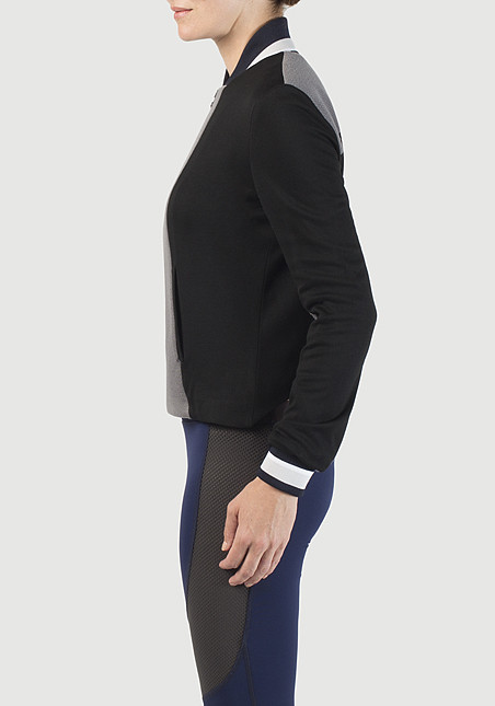 VPL Capulet Zip Jacket: Charcoal VPL Capulet Zip Jacket: Charcoal