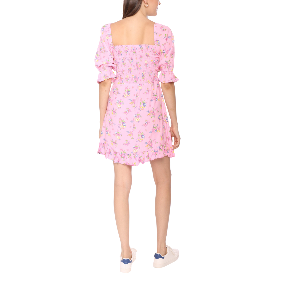 Faithfull The Brand Sage Mini Dress - Juliette Floral Print