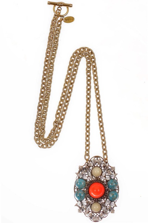 Anton Heunis Cabochon Pendant necklace Anton Heunis Cabochon Pendant necklace