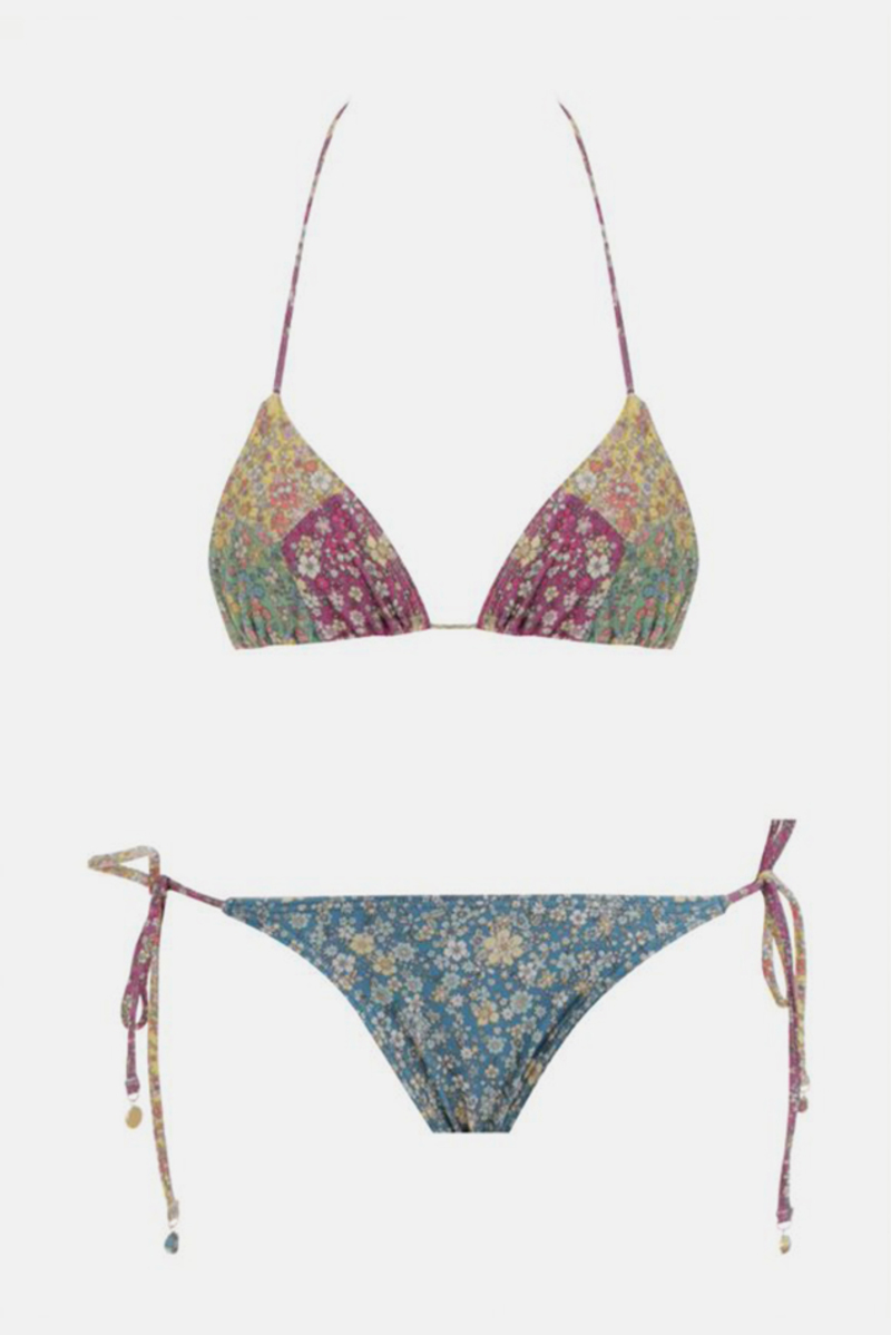 Zimmermann Carnaby Spliced Tri Bikini - Spliced | Garmentory