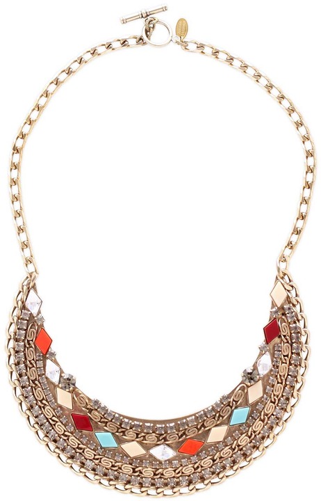 Anton Heunis Mosaic Embellished Bib necklace Anton Heunis Mosaic Embellished Bib necklace