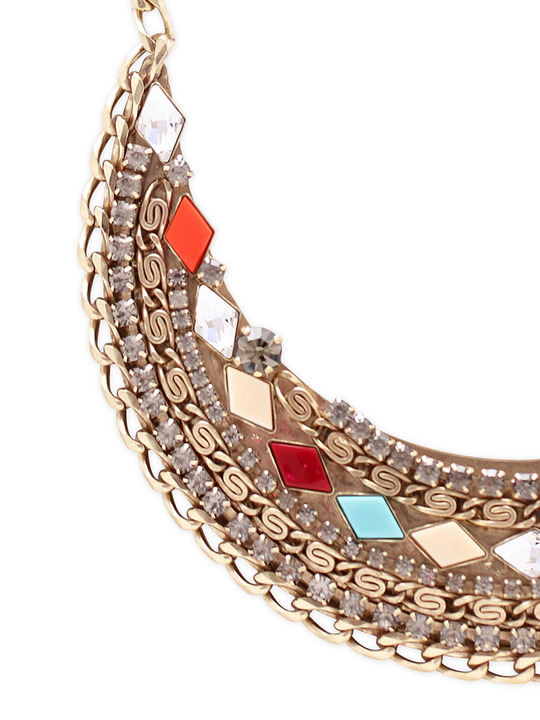 Anton Heunis Mosaic Embellished Bib necklace Anton Heunis Mosaic Embellished Bib necklace