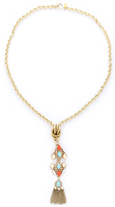Anton Heunis Tassel Mosaic pendant Anton Heunis Tassel Mosaic pendant