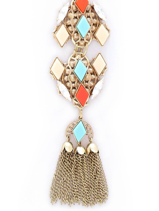 Anton Heunis Tassel Mosaic pendant Anton Heunis Tassel Mosaic pendant