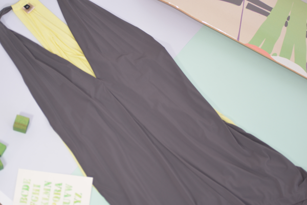VPL Exertion Dress - Grey/Lemon Lime VPL Exertion Dress - Grey/Lemon Lime