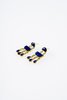 Vintage Lapis Rain Cloud Earrings - Gold - Thumbnail 3