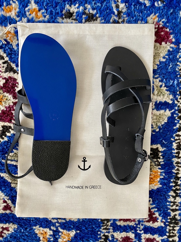KYMA Elafonisos Sandals - Black KYMA Elafonisos Sandals - Black
