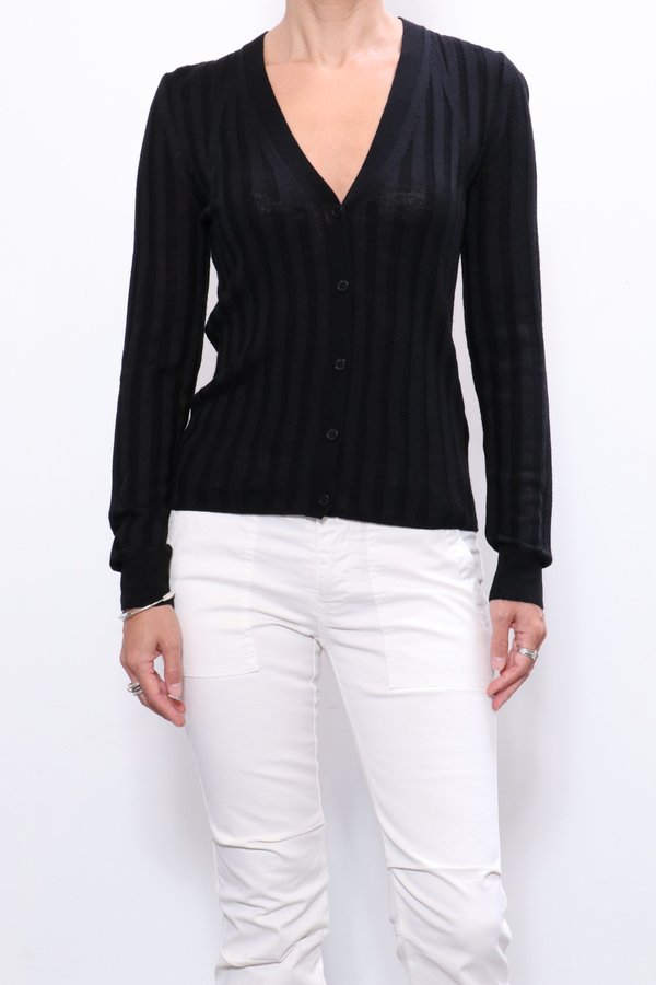 Nili Lotan Brenna Cardigan - Black Nili Lotan Brenna Cardigan - Black