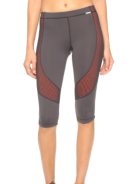 VPL Flexure Capri: Charcoal X Caution Orange VPL Flexure Capri: Charcoal X Caution Orange