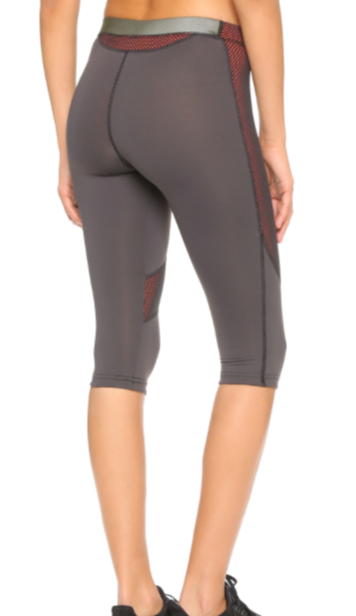 VPL Flexure Capri: Charcoal X Caution Orange VPL Flexure Capri: Charcoal X Caution Orange
