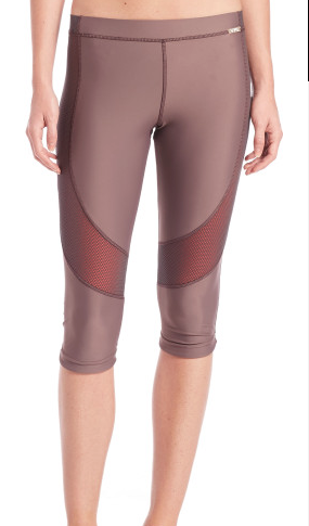 VPL Flexure Capri: Taupe/ Fluoro Coral VPL Flexure Capri: Taupe/ Fluoro Coral
