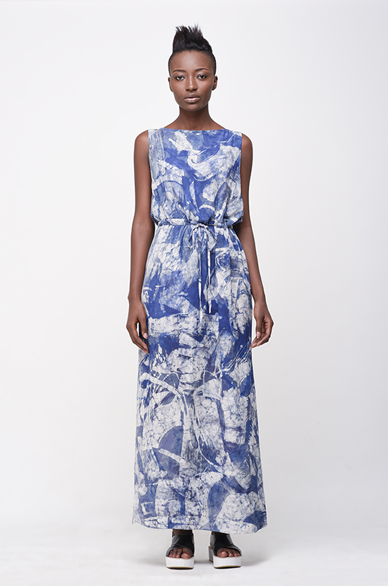 Osei-Duro Guise Maxi Dress in French Abstract Osei-Duro Guise Maxi Dress in French Abstract