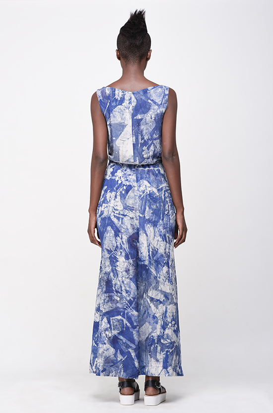 Osei-Duro Guise Maxi Dress in French Abstract Osei-Duro Guise Maxi Dress in French Abstract